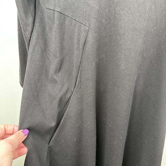 NEW Women with Control Dress Regular Prime Stretch Denim 2 Swing Black Small - Picture 6 of 14